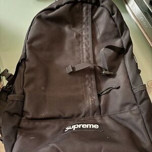 Supreme SS18 Black Backpack